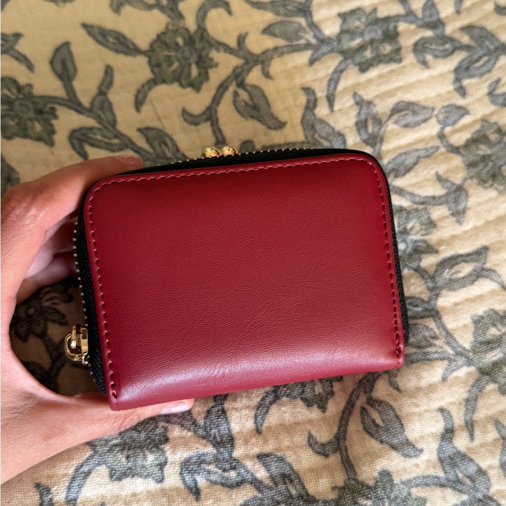 Nicole Lee Black Artistic Clutch with Gold-Tone Details - Picture 5 of 6